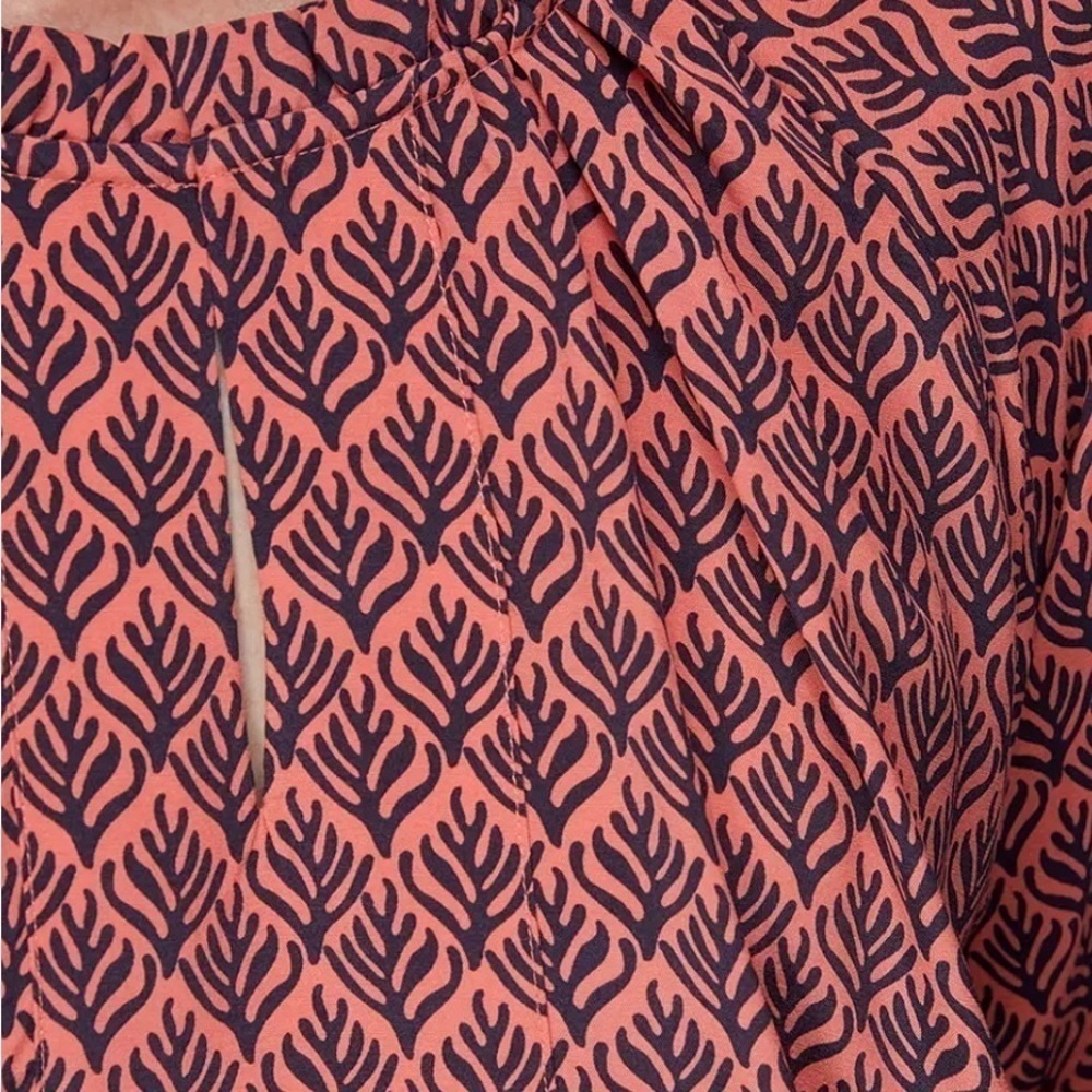 Whistles Sea Tree Print Blouse - Size 14 - Nwt — image 2 of 7